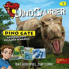 Album cover of Folge 1: Das Geheimnis des T-Rex-Schädels (Das Hörspiel zum Comic)