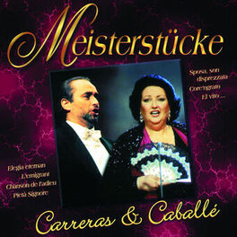 Album cover of Meisterstücke - Jose Carreras & Montserrat Caballe