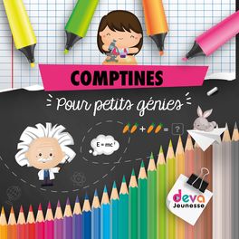 Album cover of 40 comptines pour petits génies