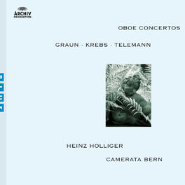 Album cover of Graun / Krebs / Telemann: Oboe Concertos