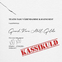 Album cover of Kassikuld (feat. Kara Mell & Goldie)