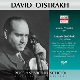 Album cover of Dvořák: Violin Concerto in A Minor, Op. 53, B. 108 & Piano Trio No. 4 in E Minor, Op. 90, B. 166 