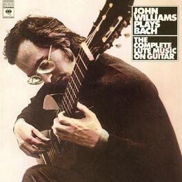 Album cover of John Williams Plays Bach: The Complete Lute Music on Guitar