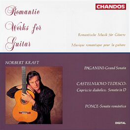 Album cover of Norbert Kraft Plays Romantic Works for Guitar