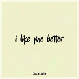 Album cover of I Like Me Better