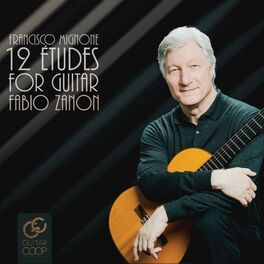 Album cover of Francisco Mignone's 12 Etudes for Guitar - Fabio Zanon