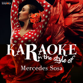 Album cover of Karaoke - In the Style of Mercedes Sosa