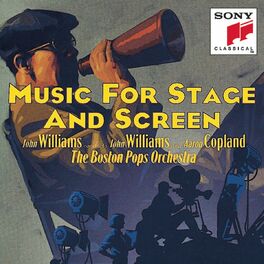Album cover of Music for Stage and Screen: The Red Pony; Born on the Fourth of July; Quiet City; The Reivers