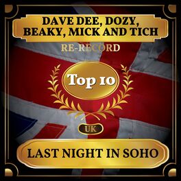 Album cover of Last Night in Soho (UK Chart Top 40 - No. 8)