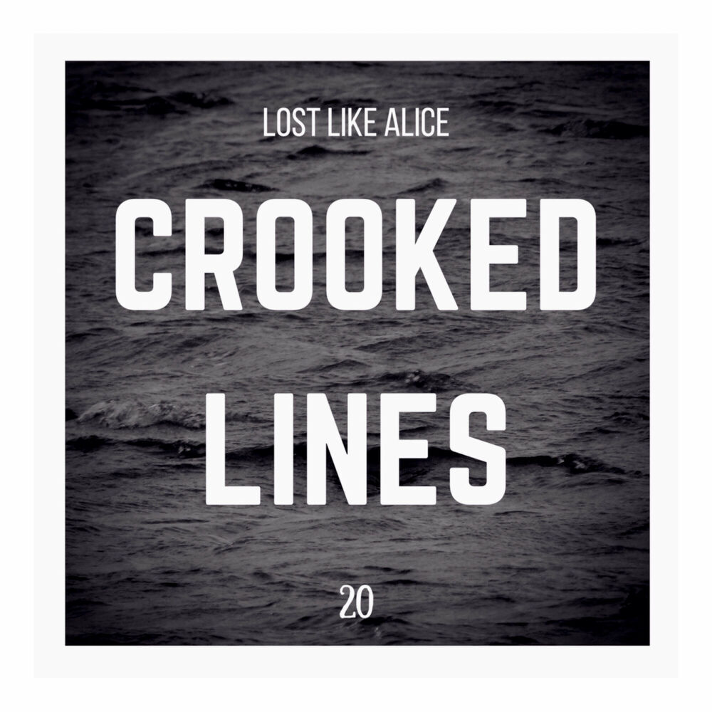 I don t like alice. Lost like. Alice likes. Crooked line. Crooked line logo.