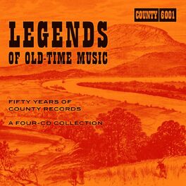 Album cover of Legends Of Old-Time Music:Fifty Years Of County Records