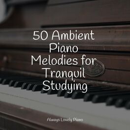 Album cover of 50 Ambient Piano Melodies for Tranquil Studying