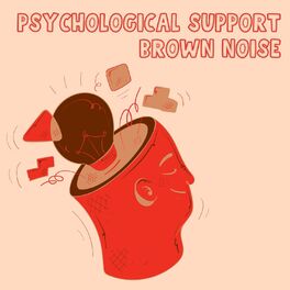 Album cover of Psychological Support Brown Noise