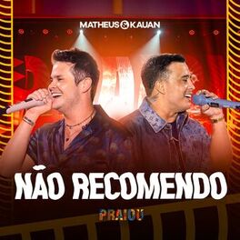 Album cover of Não Recomendo (Ao Vivo)
