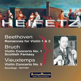 Album cover of Jascha Heifetz Violin