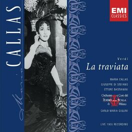 Album cover of Verdi: La traviata (Live, Milan 1955)