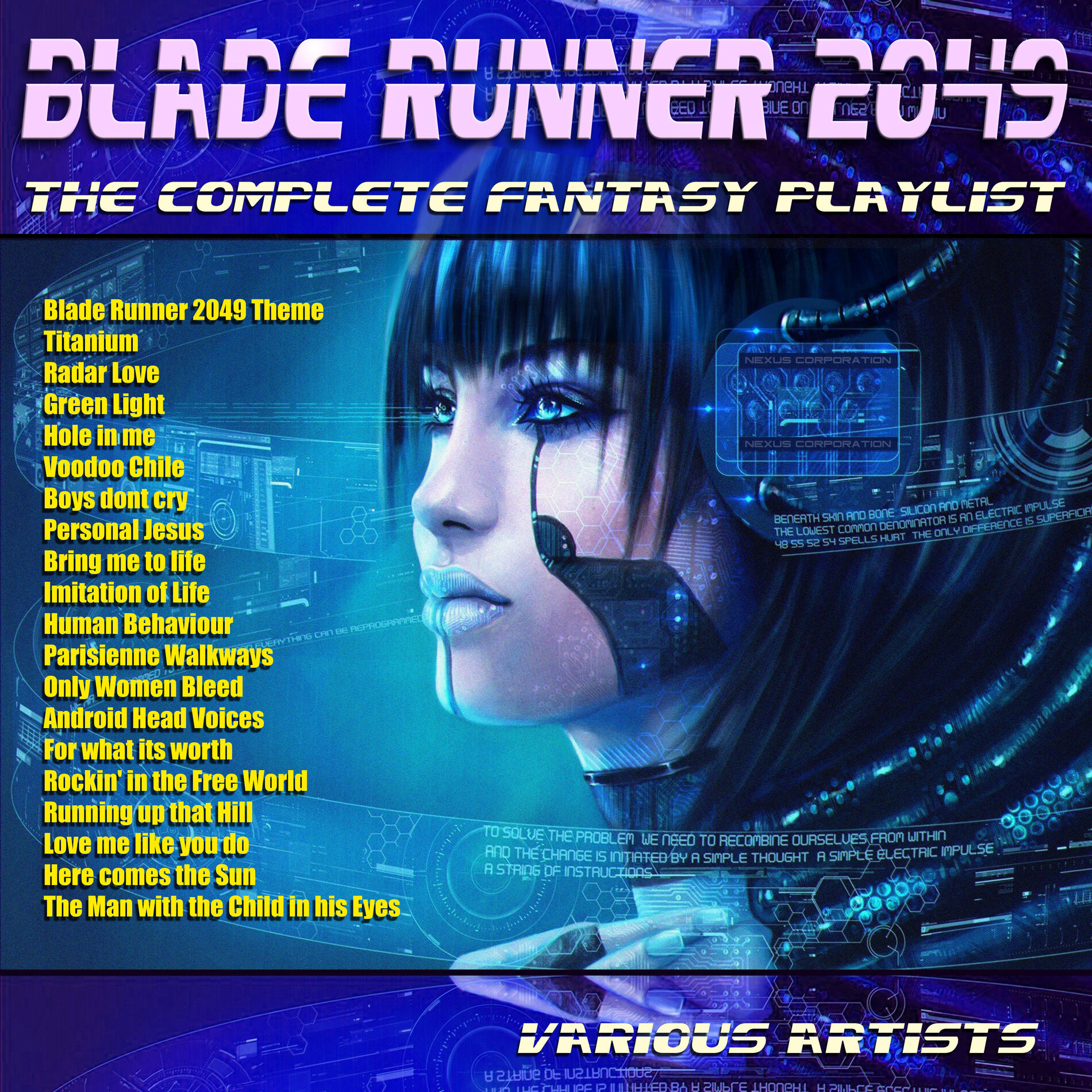 Various Artists - Blade Runner 2049 - The Complete Fantasy Playlist: lyrics  and songs | Deezer