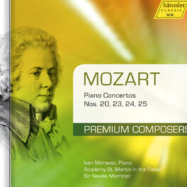 Album cover of Mozart: Piano Concertos Nos. 20, 23, 24, 25