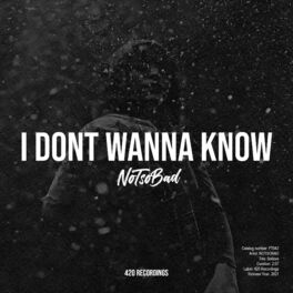 Album cover of I Don't Wanna Know