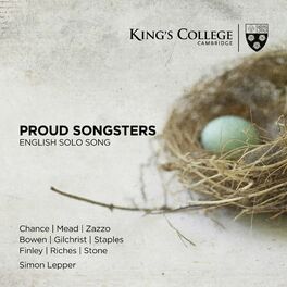 Album cover of Proud Songsters: English Solo Song