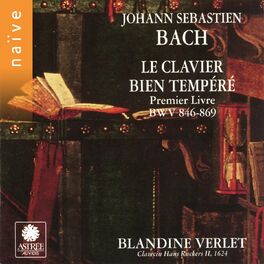 Album cover of Bach: Le clavier bien tempéré, Livre I (Clavecin Hans Ruckers II 1624)