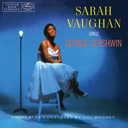 Album cover of Sarah Vaughan Sings George Gershwin