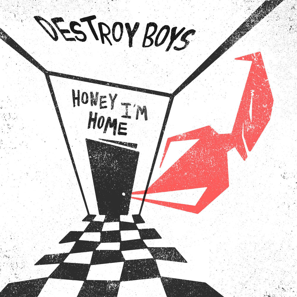 Honey boy песня. Дестрой бойс. Honey boy Постер. Destroy boys Band. Destroy boys плакат.