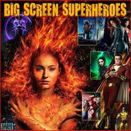 Album cover of Big Screen Superheroes