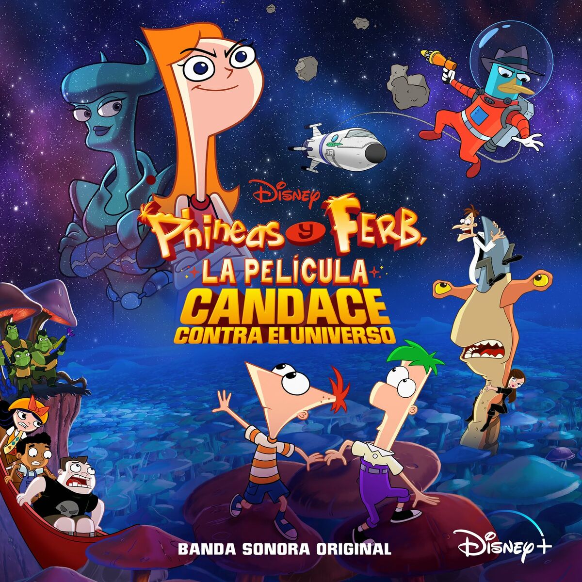 Varios Artistas - Phineas y Ferb, La Película: Candace Contra el Universo  (Banda Sonora Original en Castellano): letras y canciones | Escúchalas en  Deezer