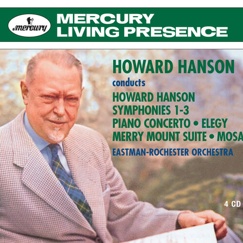 Howard Hanson - Howard Hanson Conducts Howard Hanson : Chansons Et ...