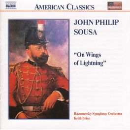 Album cover of Sousa: On Wings of Lightning