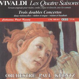 Album cover of Vivaldi: Les quatres saisons & trois doubles concertos