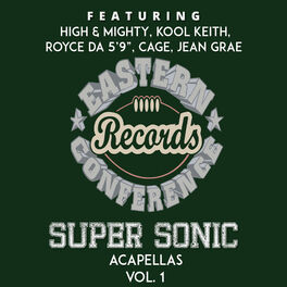 Album cover of Eastern Conference Super Sonic Acapellas, Vol. 1