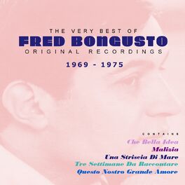 Album cover of The Very Best of Fred Bongusto 1969 - 1975