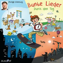 Album cover of Bunte Lieder - Durch den Tag