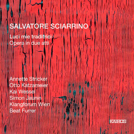Album cover of Salvatore Sciarrino: Luci mie traditrici