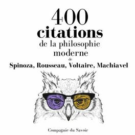 Album cover of 400 citations de la philosophie moderne (Les citations les plus inspirantes)