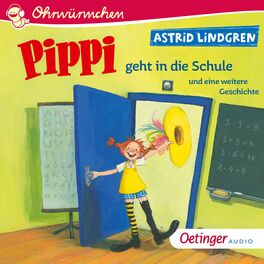 Album cover of Pippi geht in die Schule und eine weitere Geschichte