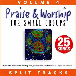 Album cover of Praise & Worship for Small Groups (Whole Hearted Worship), Vol. 4 (Split Tracks)