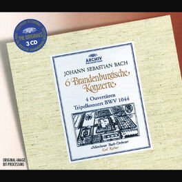 Album cover of Bach: 6 Brandenburg Concertos; 4 Ouvertures; Tripel Concerto BWV 1044