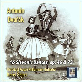 Album cover of Dvořák: 16 Slavonic Dances, Opp. 46 & 72