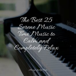 Album cover of The Best 25 Serene Music Time Music to Calm and Completely Relax