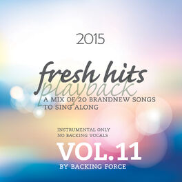 Album cover of Fresh Playback Hits - 2015 - Vol. 11 (Instrumental Only - No Backing Vocals)