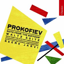 Album cover of Prokofiev: Chout Suite, Love for Three Oranges Suite & Waltz Suite