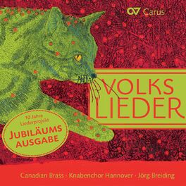 Album cover of Volkslieder für Knabenchor und Blechbläserquintett (Liederprojekt)