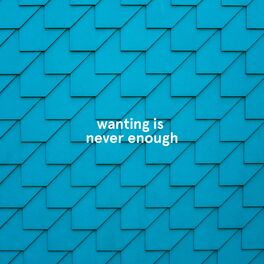 Album cover of wanting is never enough
