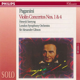 Album cover of Paganini: Violin Concertos Nos. 1 & 4