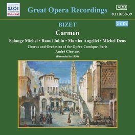 Album cover of Bizet: Carmen (Michel, Jobin) (1950)