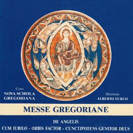 Album cover of Messe Gregoriane (De Angelis, Cum Iubilo, Orbis Factor, Cunctipotens Genitor Deus)