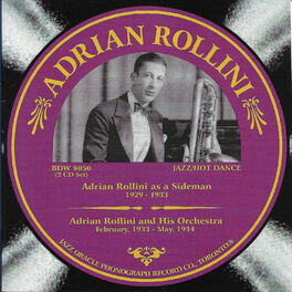 Album cover of Adrian Rollini 1929-1934